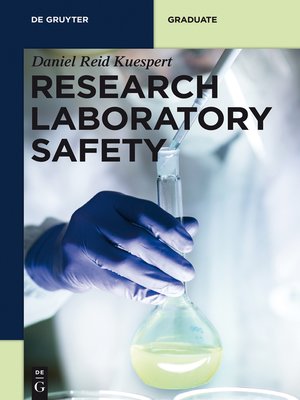 cover image of Research Laboratory Safety